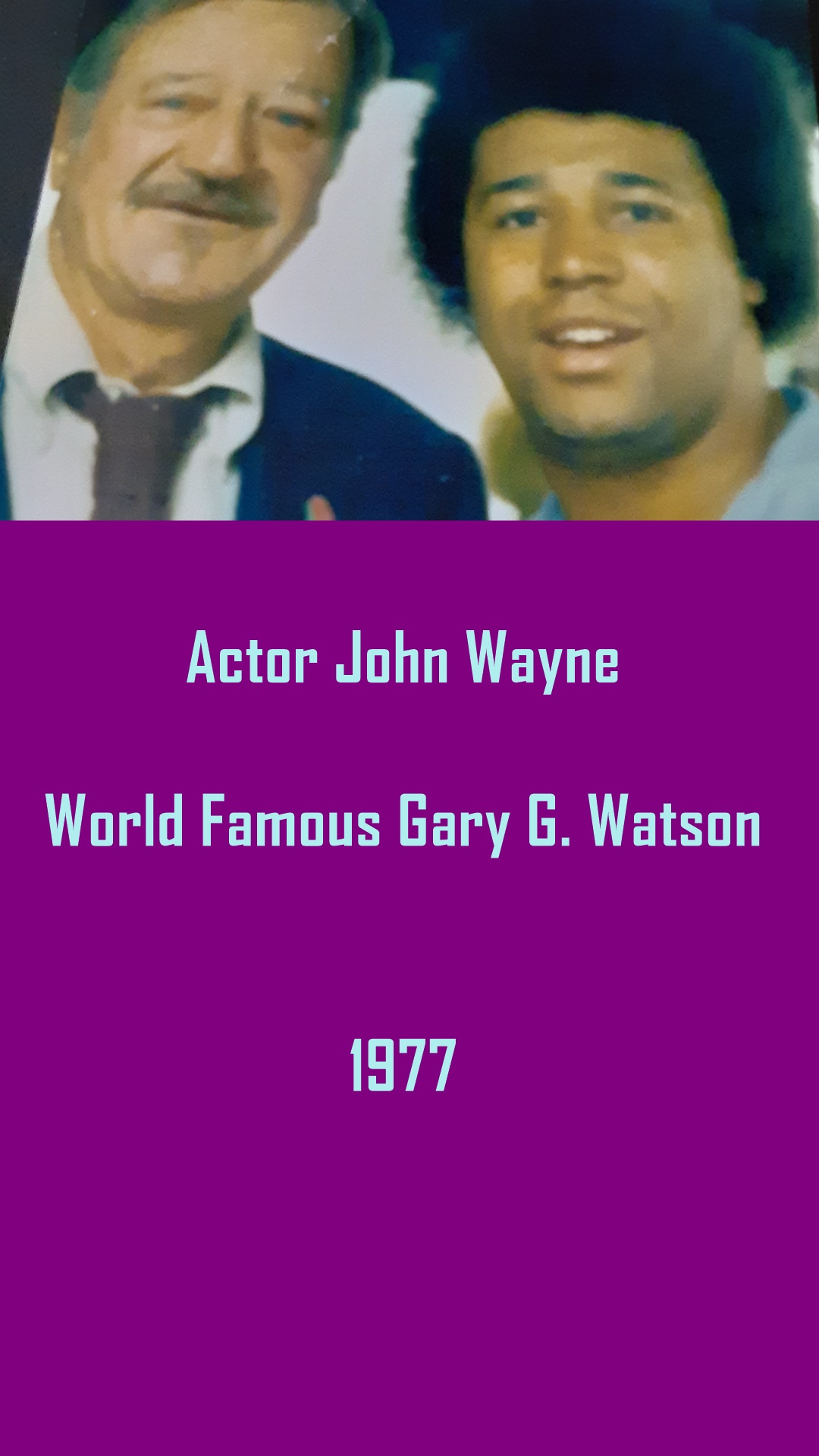 John Wayne WFGGW